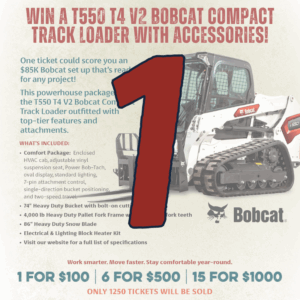 1 Bobcat Raffle Ticket