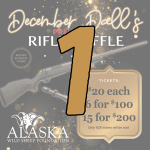 1 Rifle Raffle Ticket