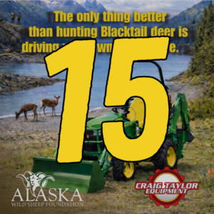 15 John Deere Tractor Raffle Tickets