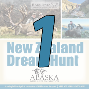 1 New Zealand Dream Hunt Ticket