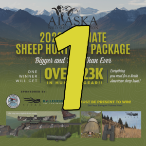 1 Ultimate Sheep Hunter Package Ticket