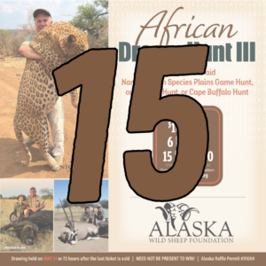 15 Africa Dream Hunt Tickets