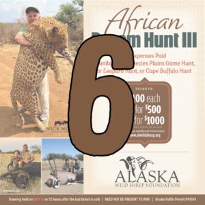 6 Africa Dream Hunt Tickets