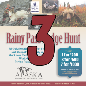 3 Rainy Pass Lodge Hunt Tickets