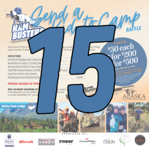 15 Rambusters Raffle Tickets