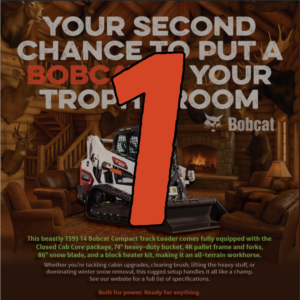 1 Bobcat Raffle Ticket
