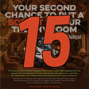 15 Bobcat Raffle Tickets