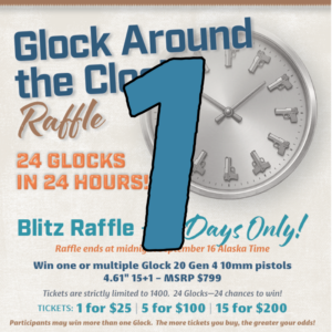 1 Glock Raffle Ticket